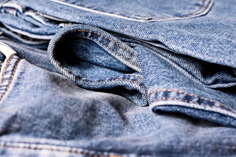 Repurposed denim tote bags