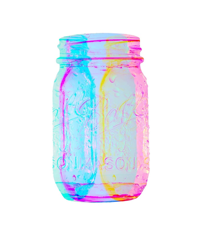 Repurposed Mason Jar Storage